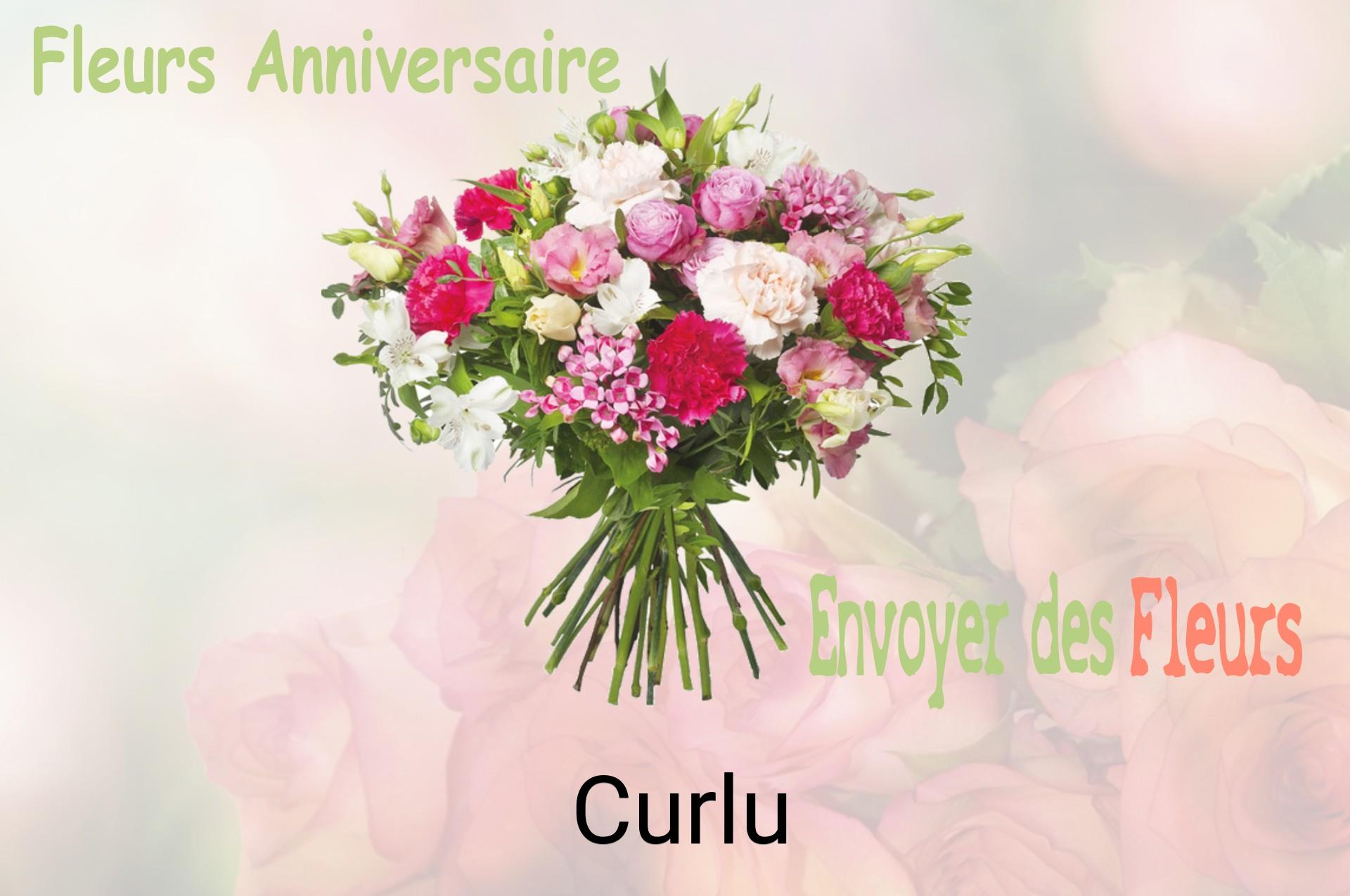 Bouquet de fleurs d’anniversaire livré à Curlu